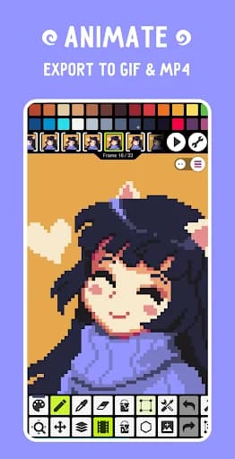 Pixel Studio PRO: editor screenshot 2