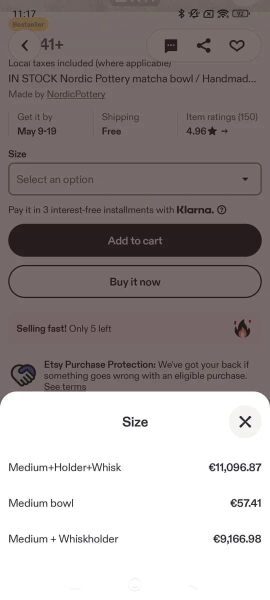 Etsy screenshot 3