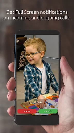 Full Screen Caller ID screenshot 1