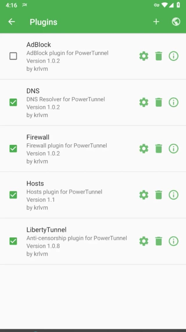 PowerTunnel screenshot 3
