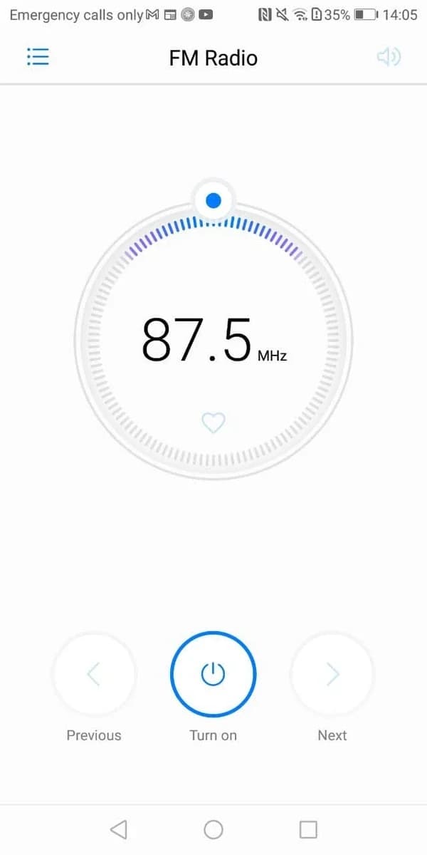 HUAWEI FM Radio screenshot 2