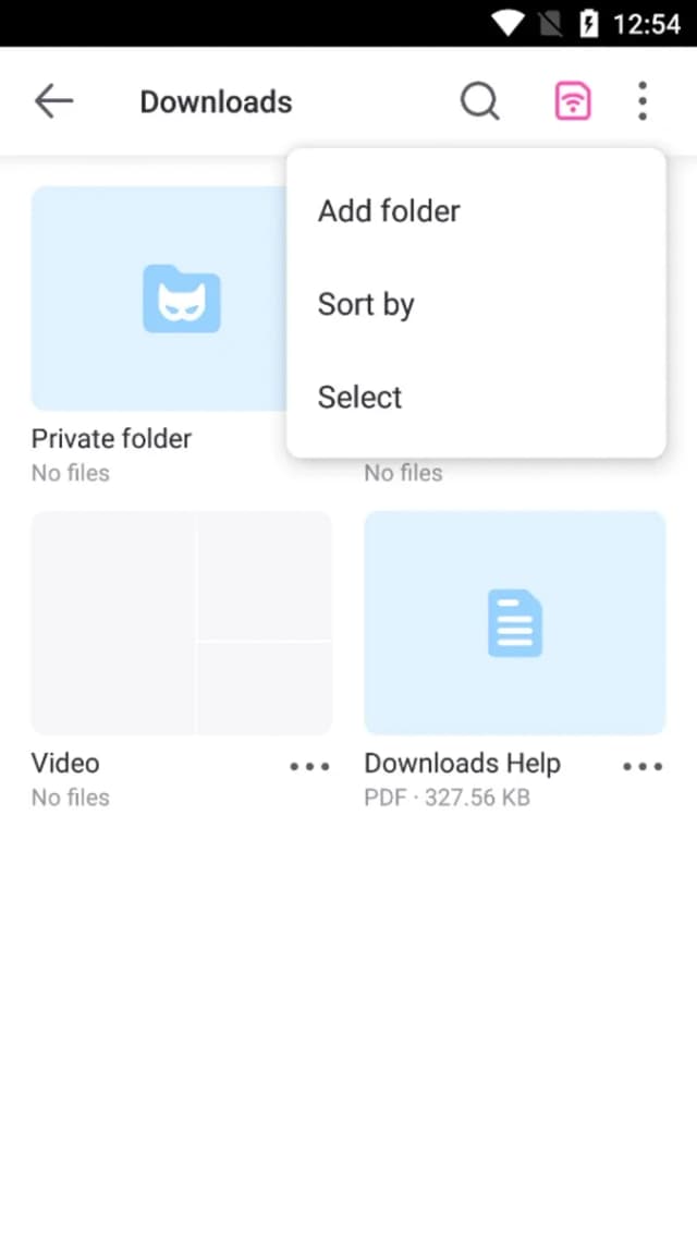 Aloha Browser Turbo screenshot 1