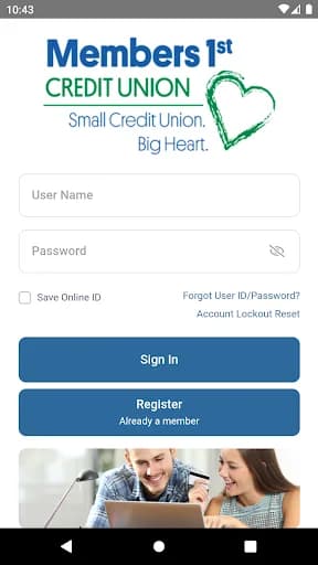 Members1CU Mobile Banking screenshot 2