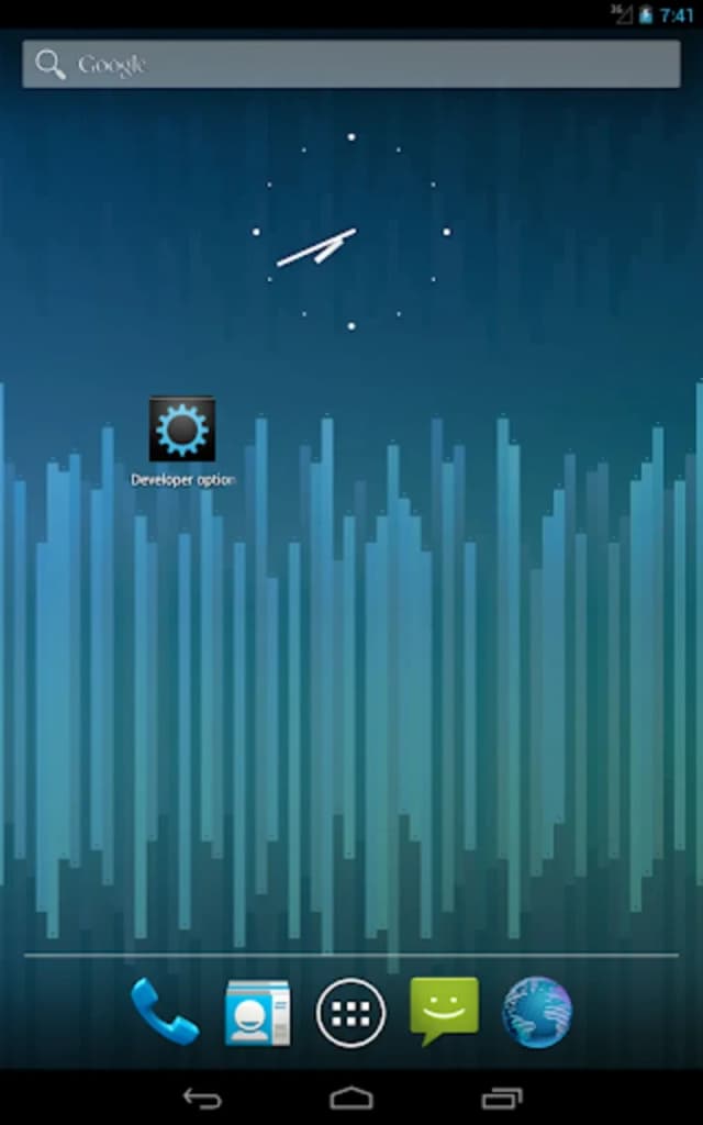 Options pour les développeurs screenshot 1