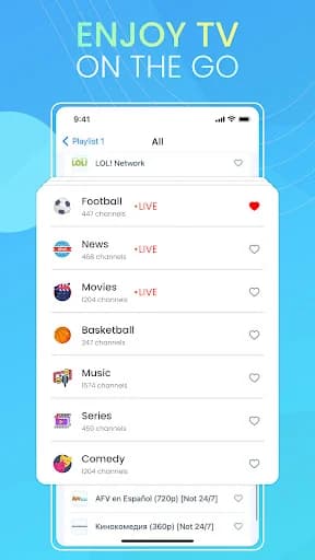 IPTV Smart Player Pro screenshot 2