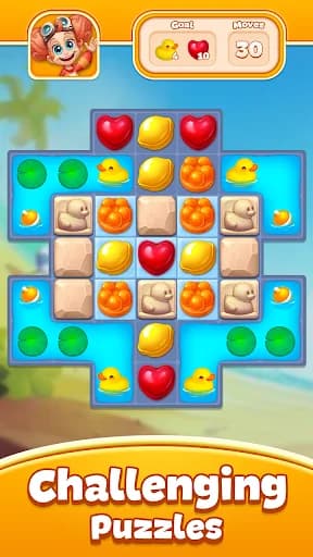 Candy Pop Story : Match 3 screenshot 6