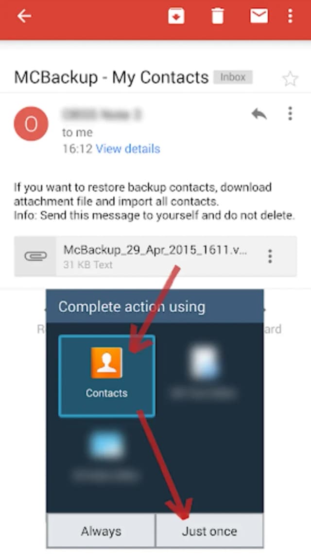 MCBackup screenshot 2