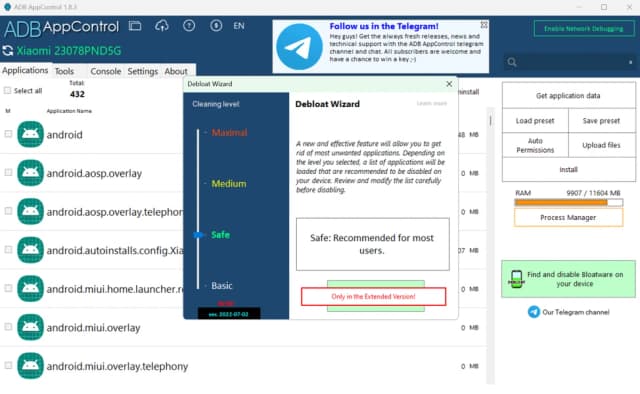 ADB AppControl screenshot 6