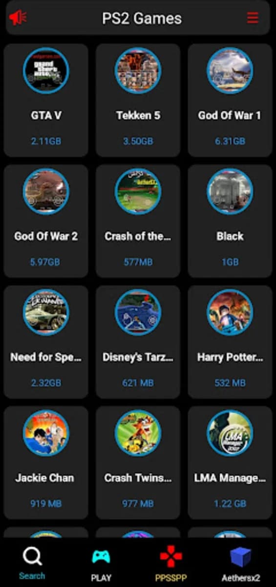 PS2 ISO Games Emulator screenshot 4