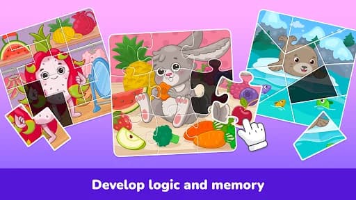 Puzzle games for kids 2-5 year screenshot 2