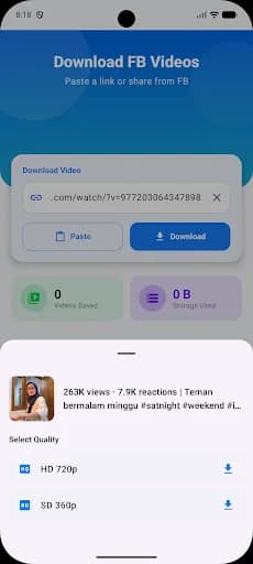 FB Video Downloader screenshot 2