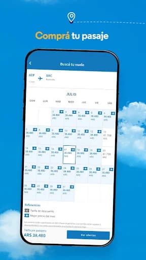 Aerolíneas Argentinas screenshot 2