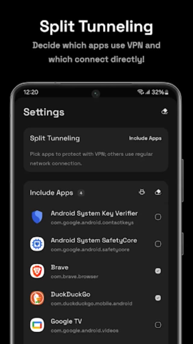 Ninja VPN screenshot 1