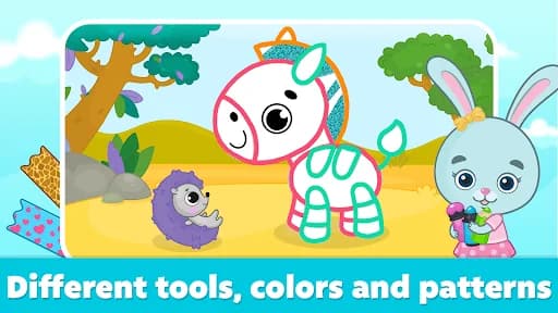 Coloring for Kids: Drawing 2-6 screenshot 3