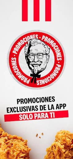 KFC México screenshot 2