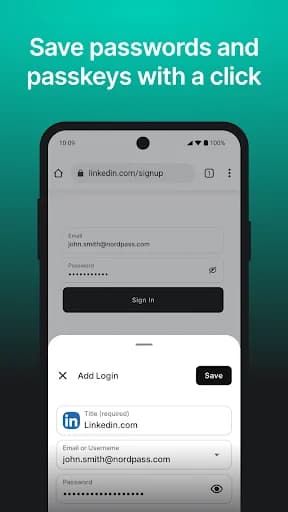 NordPass Password Manager screenshot 3