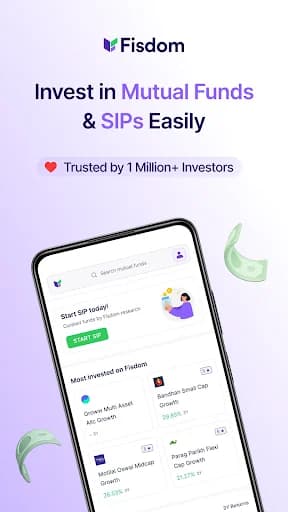 Fisdom: Mutual Funds & SIPs screenshot 1
