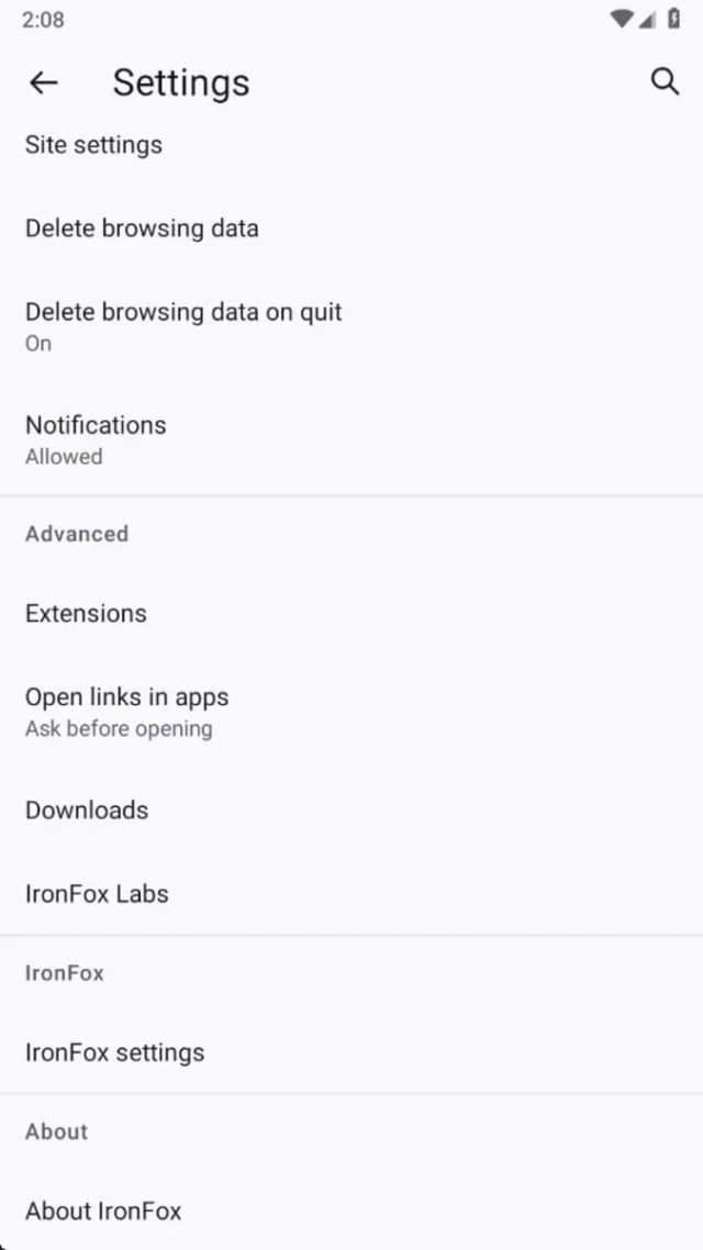 IronFox screenshot 5