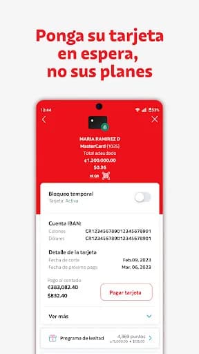 Scotiabank CR, Banca Móvil screenshot 5