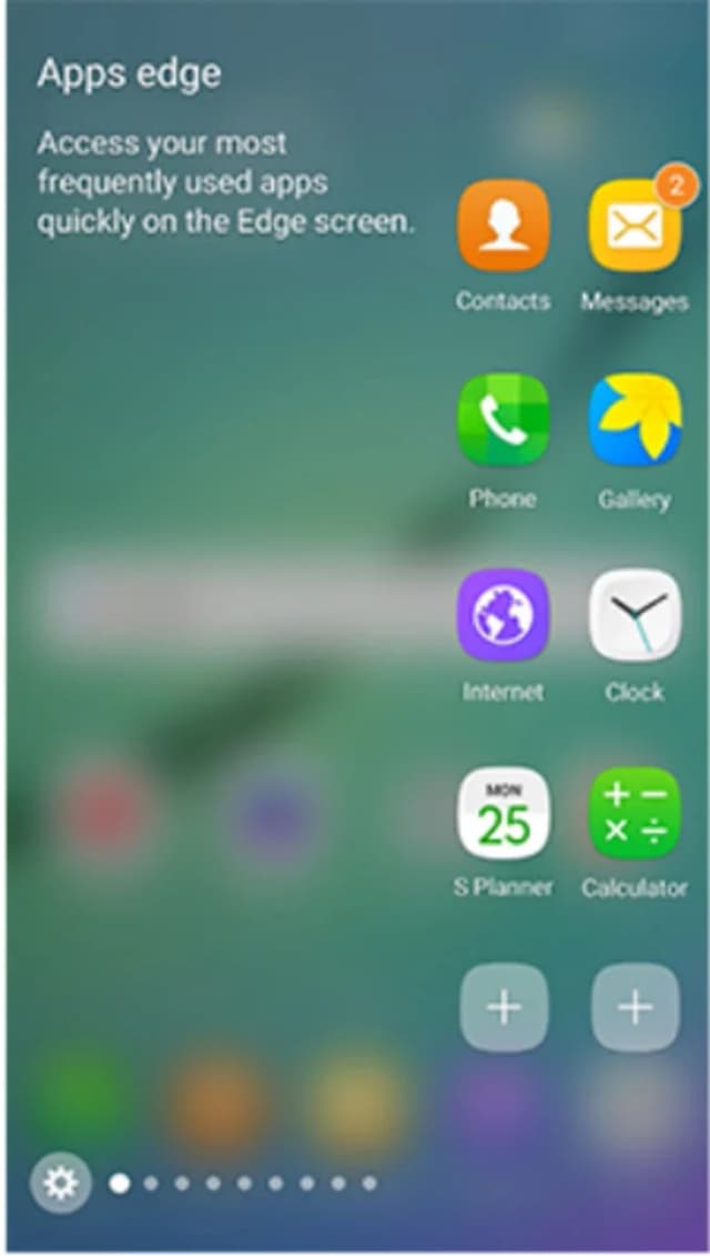Samsung Edge screen screenshot 4
