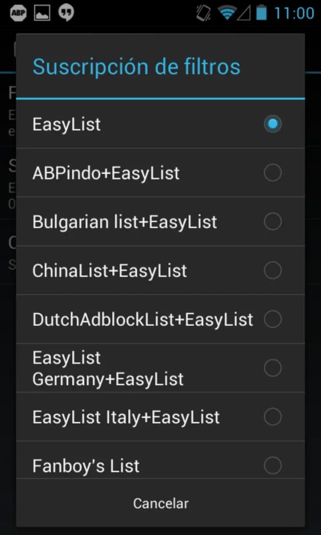 Adblock Plus screenshot 1