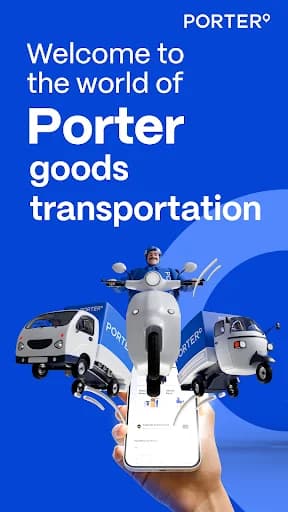 Porter - Logistics Service App screenshot 1