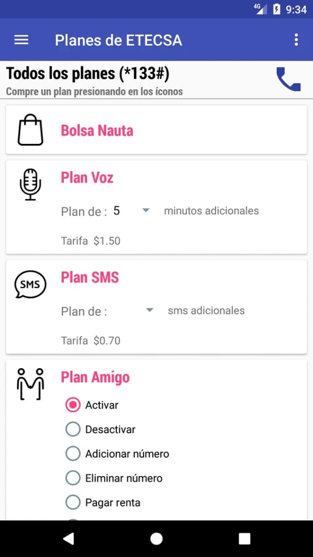Útil ETECSA screenshot 4
