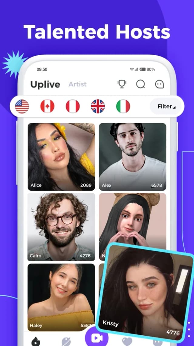 Uplive screenshot 2