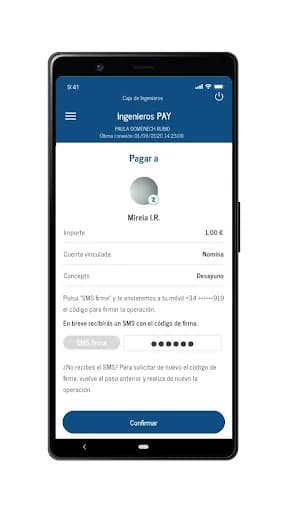 Caja Ingenieros Banca MÓVIL screenshot 3