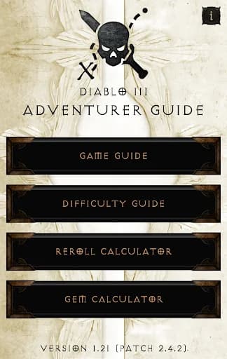 Adventurer Guide for Diablo 3 screenshot 1