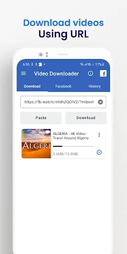 Video Downloader for Facebook screenshot 1