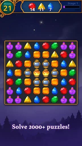 Jewels Magic: Mystery Match3 screenshot 4