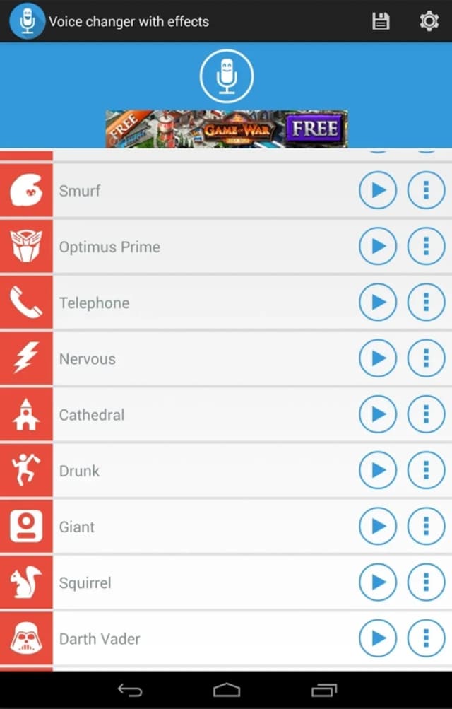 Voice Changer With Effects screenshot 5