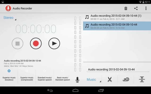 Audio Recorder screenshot 3