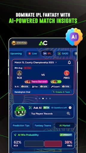 AllCric-AI Cricket Predictions screenshot 6