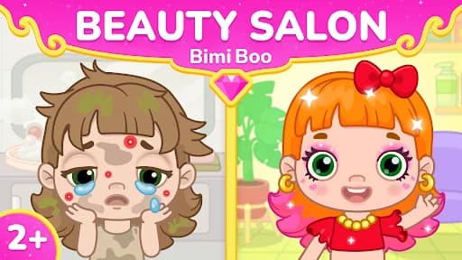 Makeup Games For Kids: Salon screenshot 1
