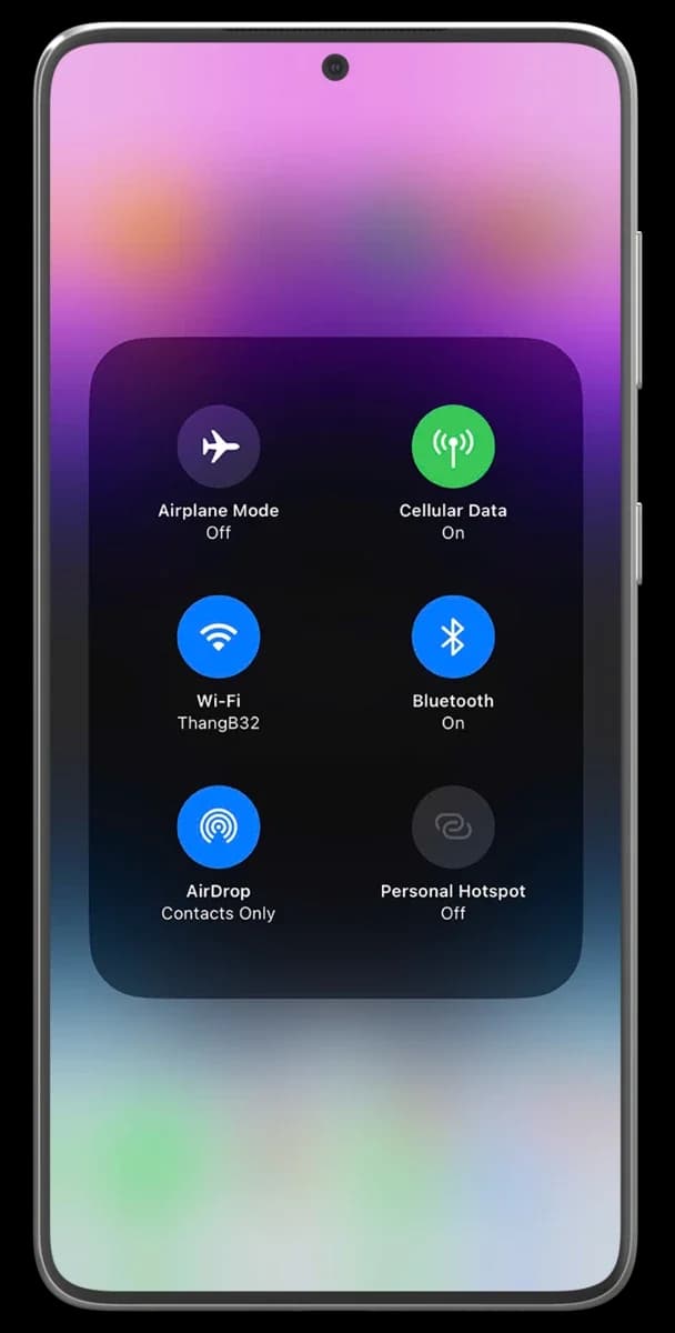 Control Center iOS 18 - Easy iOS Control Center screenshot 1