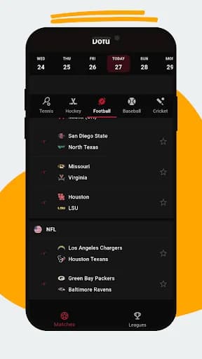 Dofu Live NFL Football & more screenshot 1