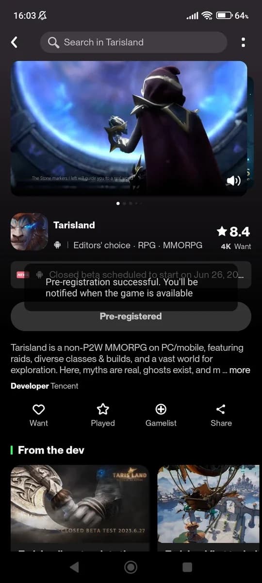 TapTap Lite screenshot 1
