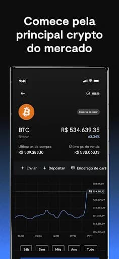 Mynt: Bitcoin, ETH, SOL e mais screenshot 5