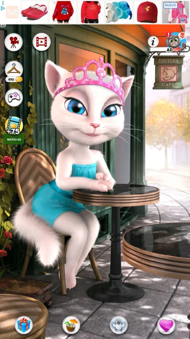 Talking Angela screenshot 1