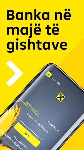 Raiffeisen Bank Kosovo Mobile screenshot 1
