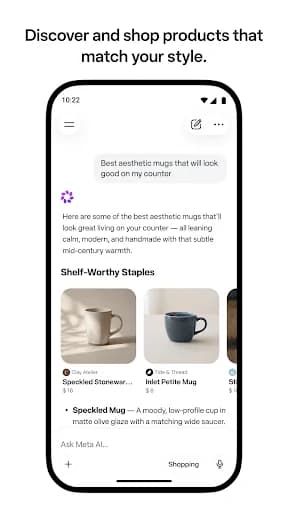 Meta AI screenshot 2