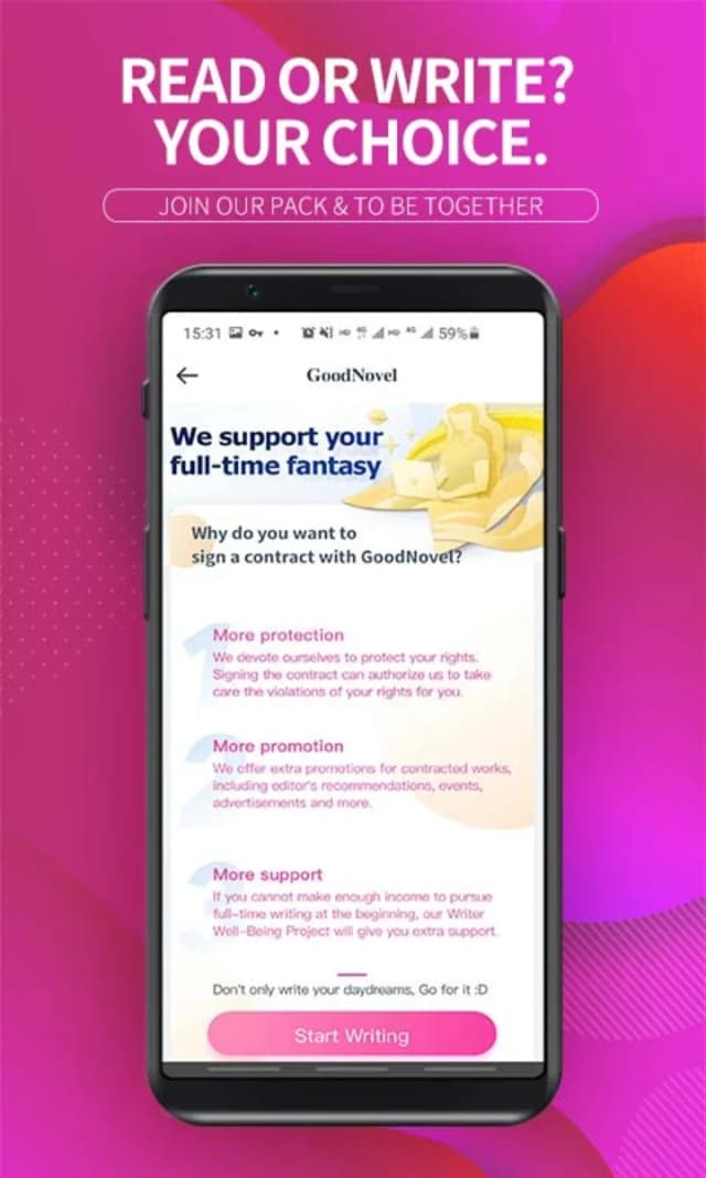 GoodNovel screenshot 1
