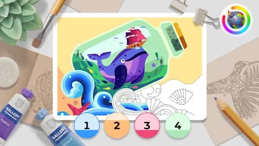 Gallery: Color by number game screenshot 6