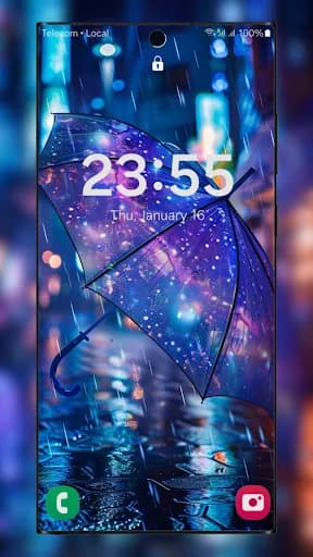 Realistic Rain Live Wallpaper screenshot 5