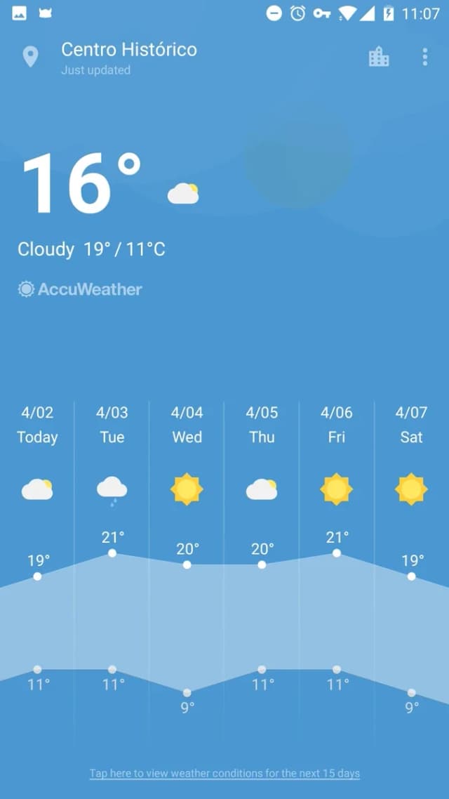 Captura 3 de OnePlus Weather