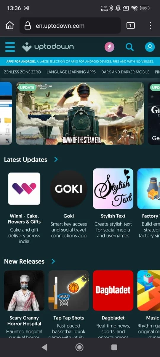 Fennec screenshot 4