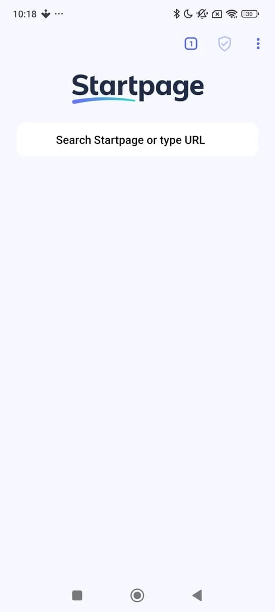 StartPage screenshot 2