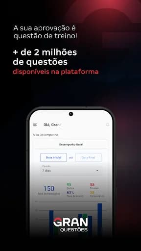 Gran Cursos Questões screenshot 1